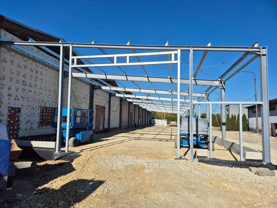 Konstrukcja stalowa Hala stalowa Hala Magazynowa Magazyn Ocynk