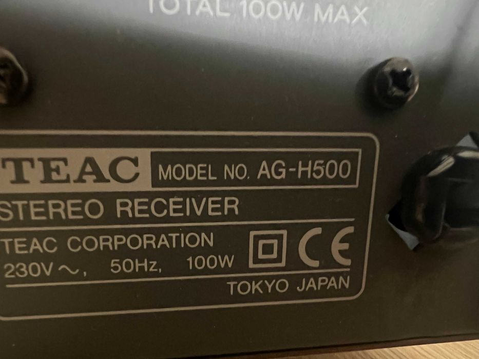 AMPLITUNER TEAC AG-H500 na części