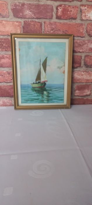 Obraz namalowany farbami