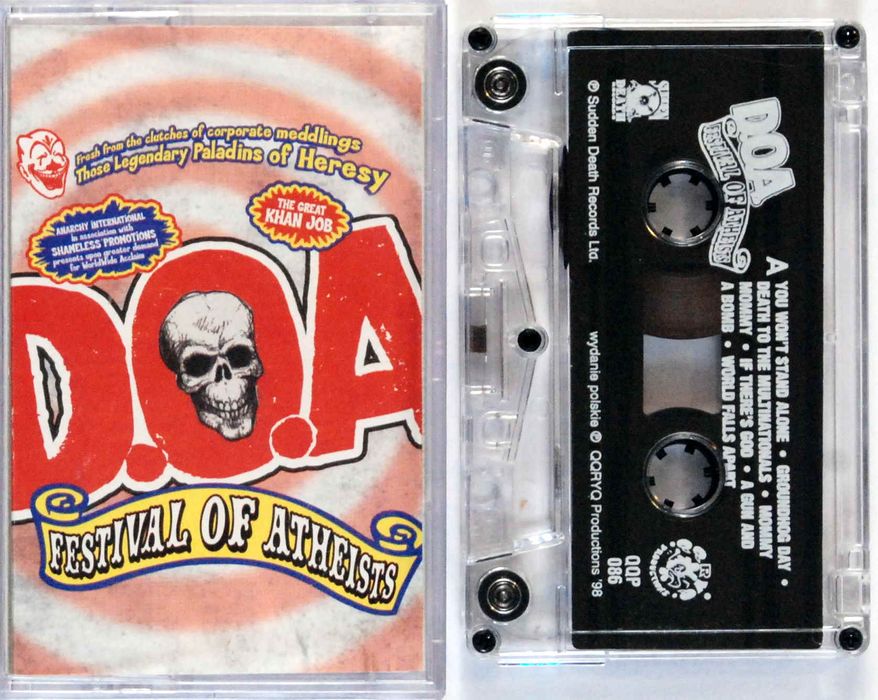 D.O.A. - Festival Of Atheists (kaseta) BDB