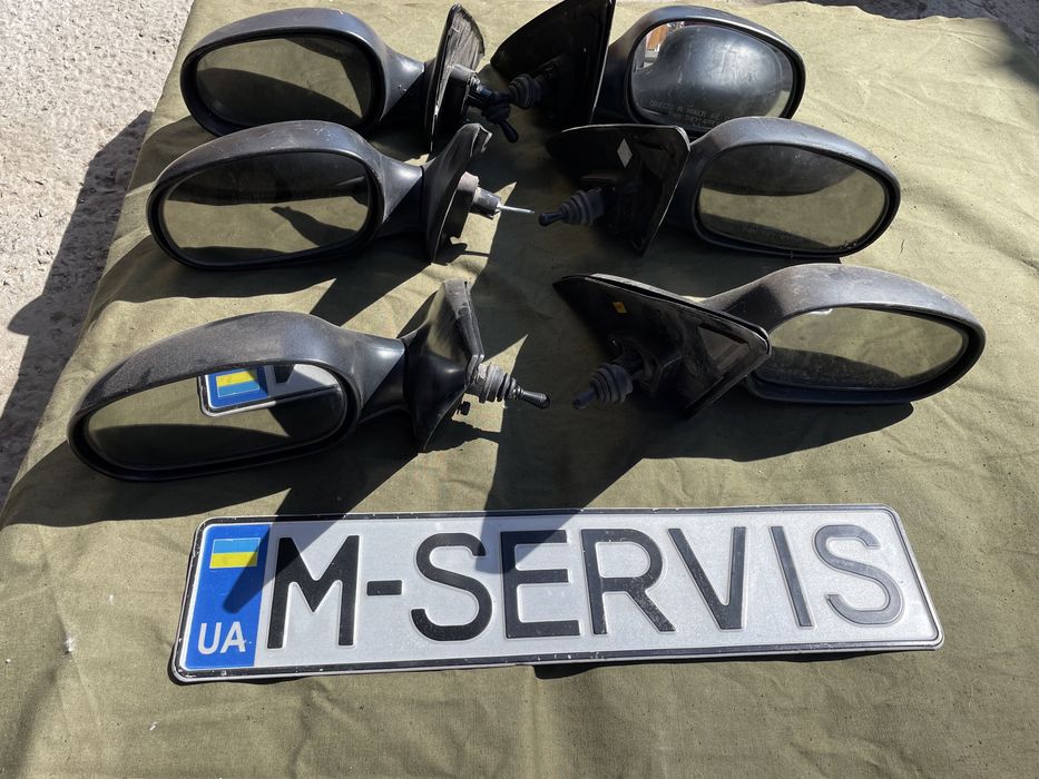 Дзеркало Зеркало правое левое Ланос Lanos Sens: 350 грн. - Бічне скло ...