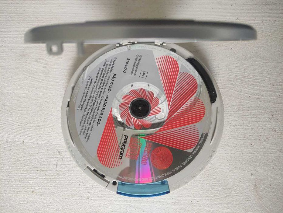 Panasonic SL-SX475 Leitor Portátil de CD /MP3 CD-R/RW