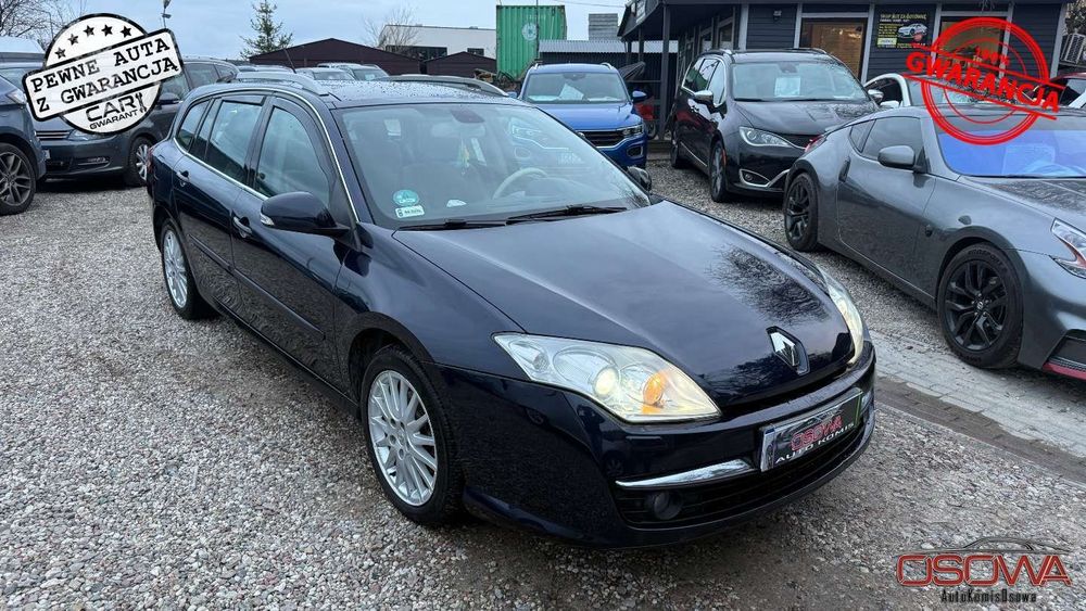 Renault Laguna 2.0dci 2x panorama bi xenon pół skóra el.podg.fotele zadbany stan bdb