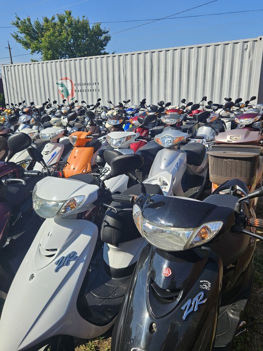 СТОКМОТО Продажа мопедов скутеров из Японии Ямаха джог 39zr 36 Без пробега по Украине только с контейнера стокмото ДОСТАВКА