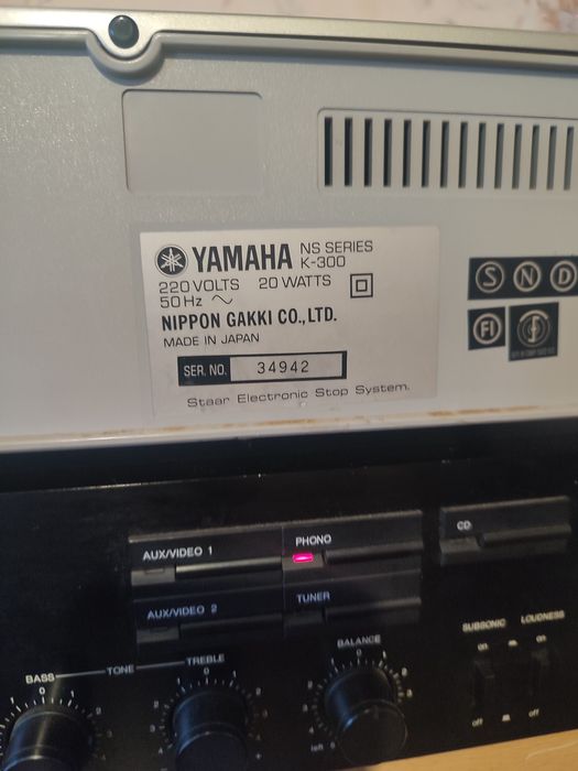Кассетная дека yamaha К-300