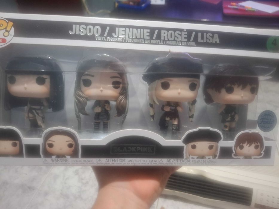 Pack 4 figuras pop das balckpink