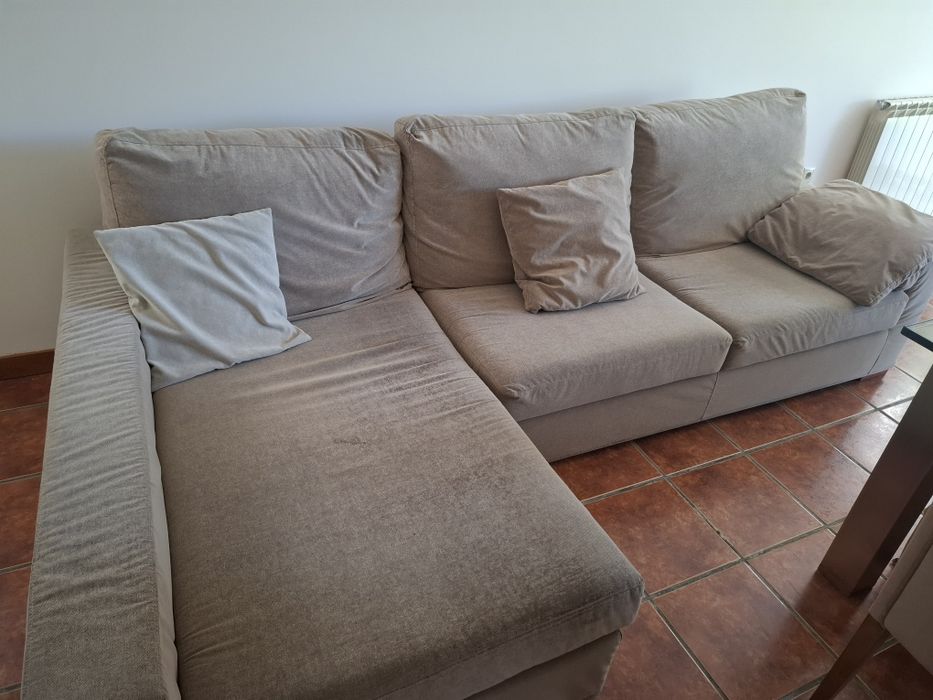 Sofá  de sala chaiselong