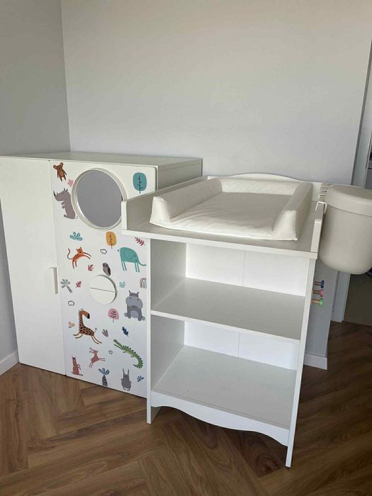 Przewijak z szafką dziecięcą IKEA – stan idealny