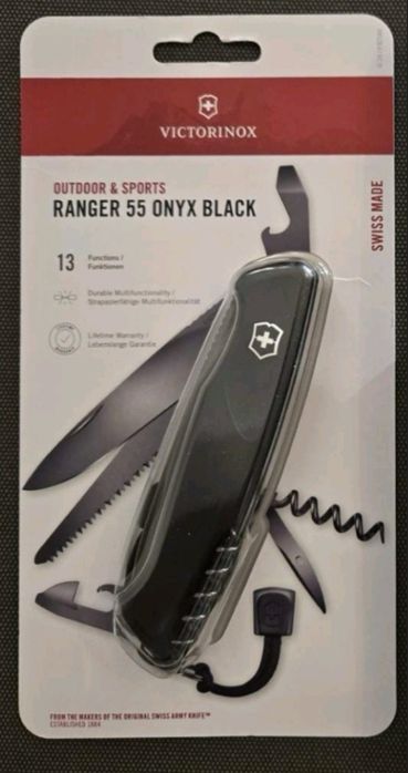 ЗНИЖКИ! Ціни УТОЧНЮЙТЕ Ніж VICTORINOX RangerGrip 61 55 57 78 79 Ranger Grip Wood Onyx Black DualPro