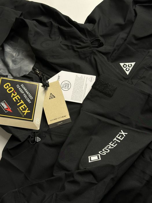 Nike ACG GORETEX куртка вітровка курточка ветровка черная gorpcore M L