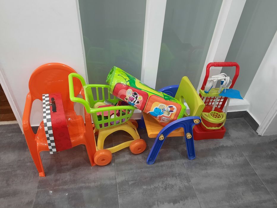 Conjunto de brinquedos