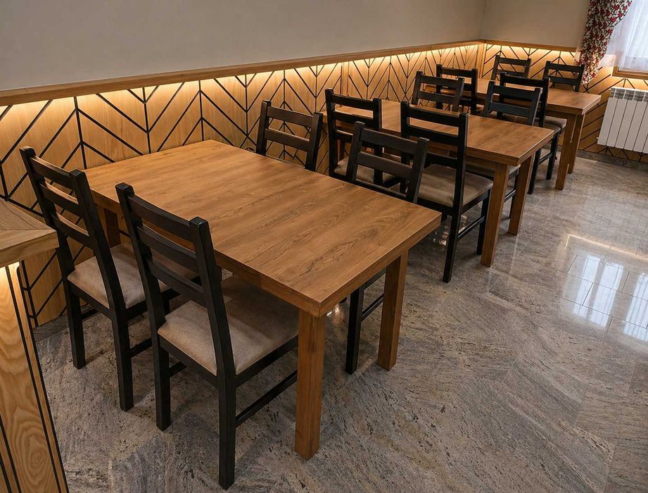 Stolik do jadalni, restauracji, lokalu 68 x 120 cm - PRODUCENT - 5 lat gwarancji