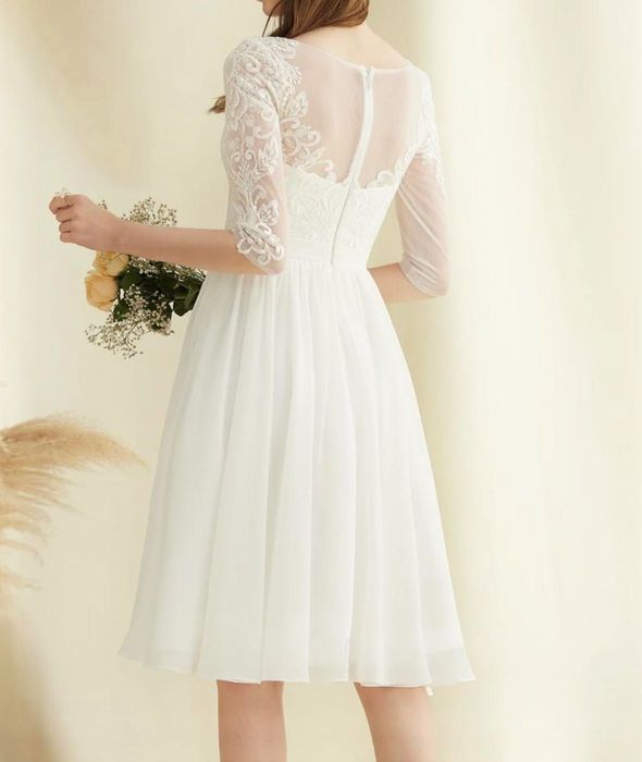 Suknia ślubna nowa z metką hafty siateczka tiul