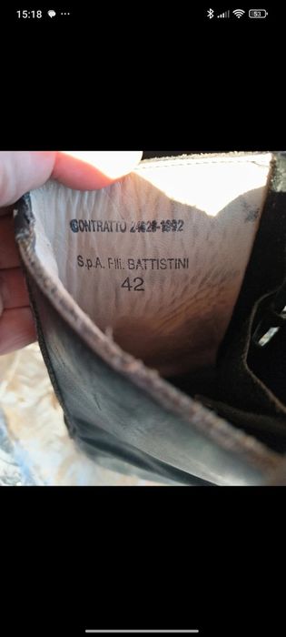 Botas militares Battistini
