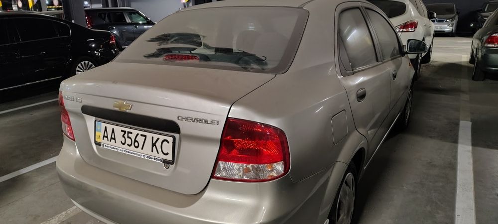 Chevrolet Aveo 2005 год. Капсула Идеал.