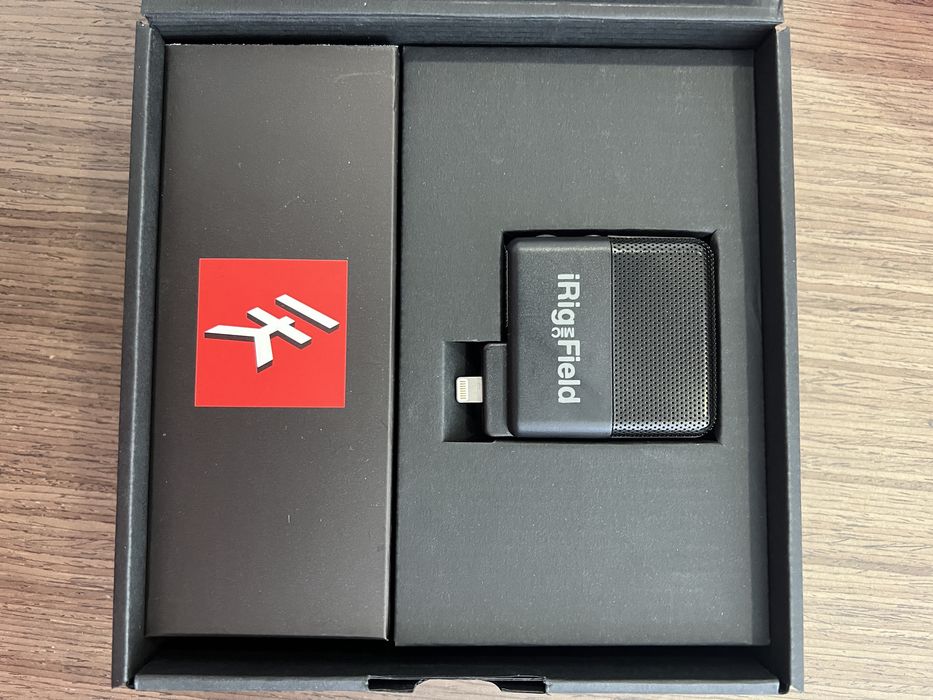 Зовнішній мікрофон iRIG MIC FIELD для iPOD/iPhone/iPAD IK MULTIMEDIA