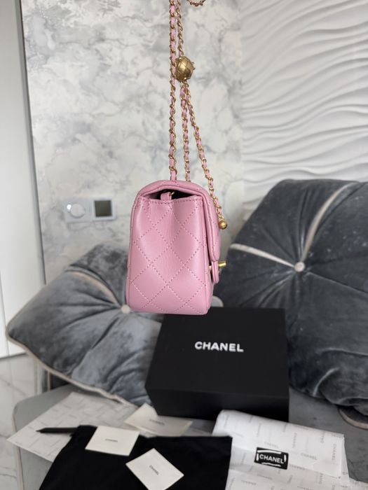 Сумка розовая Chanel