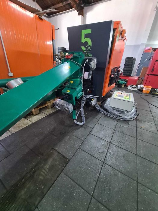 Heizomat 50kw Piec na Trociny  Zrębki Owies Pestka Wióra inne Biomasy