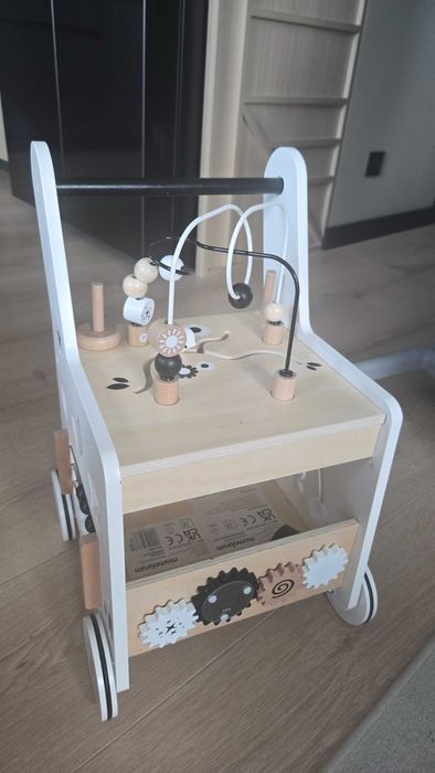 chodzik Mamabrum drewniany pchacz