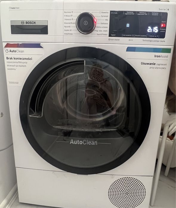 Suszarka Bosch Serue 8 Auto  Clean Iron Adsist