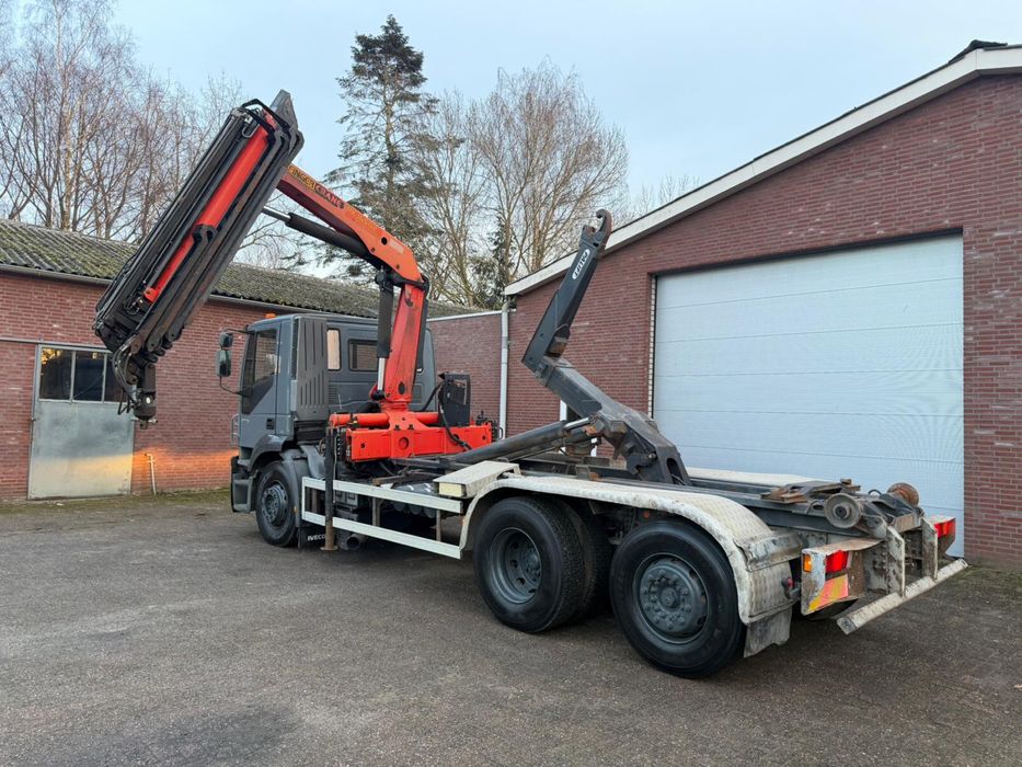 IVECO STRALIS GRUA PK16500 AMPLIRROLL APENAS 237.000km ##OPORTUNIDADE#