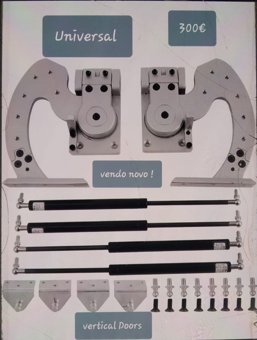 Sistema abrir portas para cima de carro