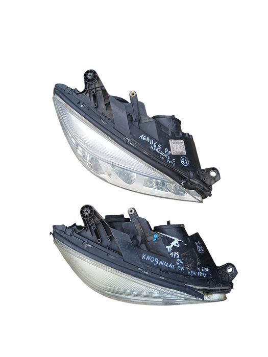 ANGLIK Lampa przód prawa lewa Mercedes C W204 H7 Oryginalna Kompletna