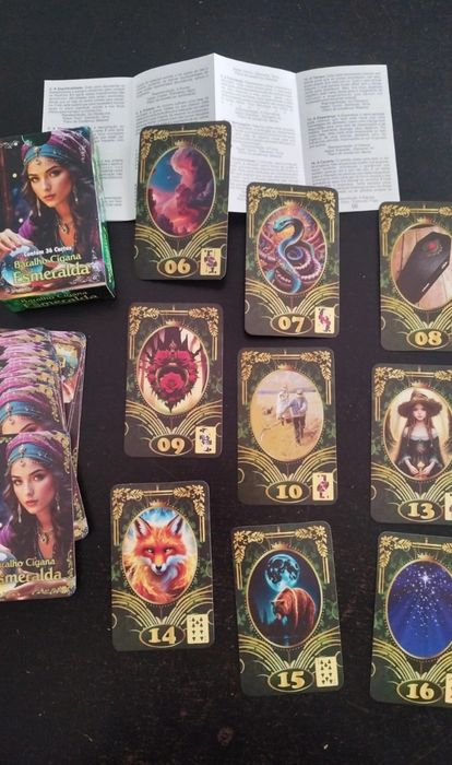 Tarot baralho Cigana Esmeralda