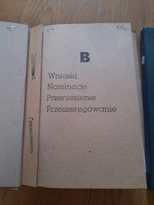 Akta osobowe 6 sztuk