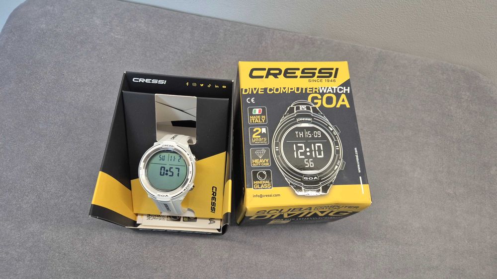 Komputer nurkowy Cressi Goa nurkowanie techniczne