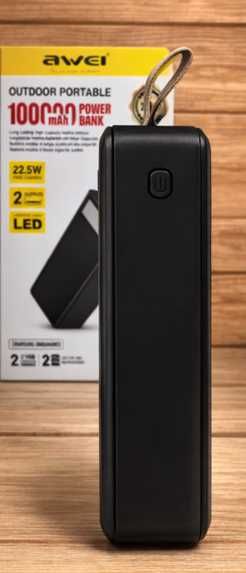 повербанк 100000 павербанк 100000 power bank awei 100000 mAh НОВИЙ‼️