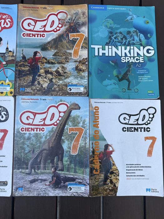 Manuais escolares 7° ano