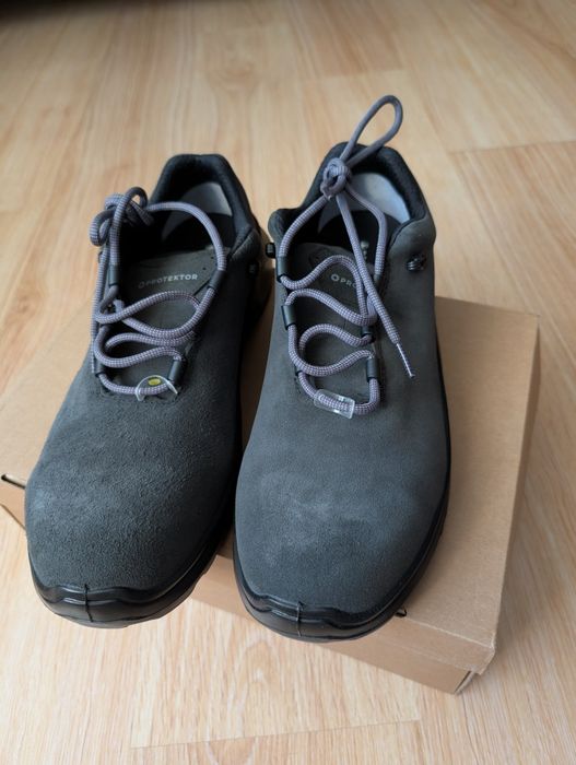 Buty HBP, robocze Prorektor, skórzane, róż. 45