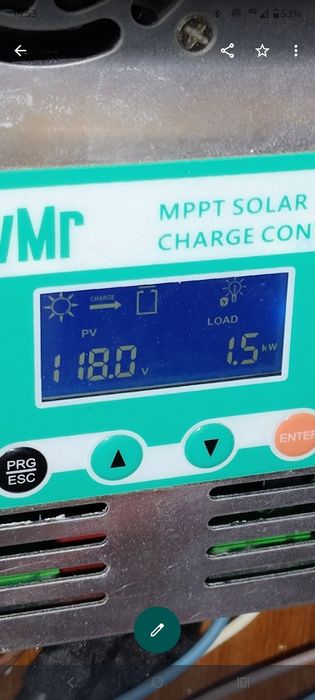 Автономна система, контролер  Mppt, інверто, AGM акумулятор 12/24v