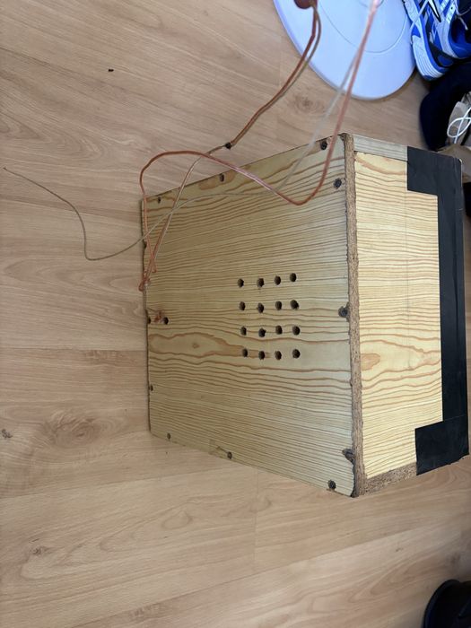 SUBWOOFER TECH FORCE — caixa artesanal