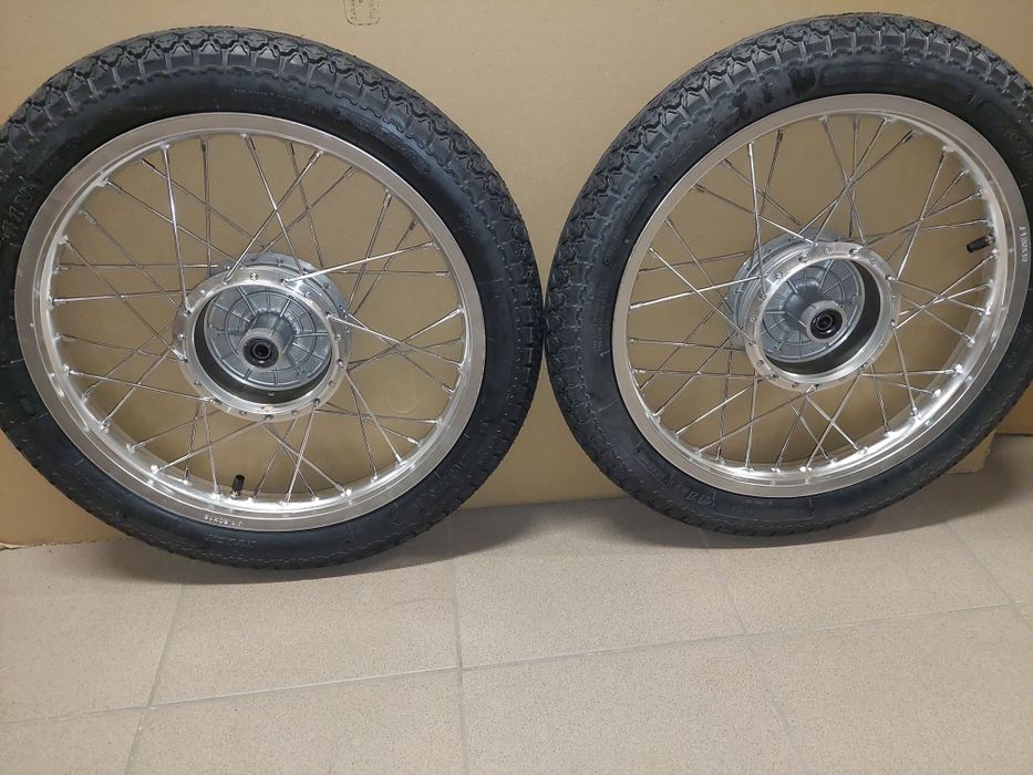 Nowe wycentrowane kola kpl r16"simson s50 s51 s53 enduro sr4 schwalbe
