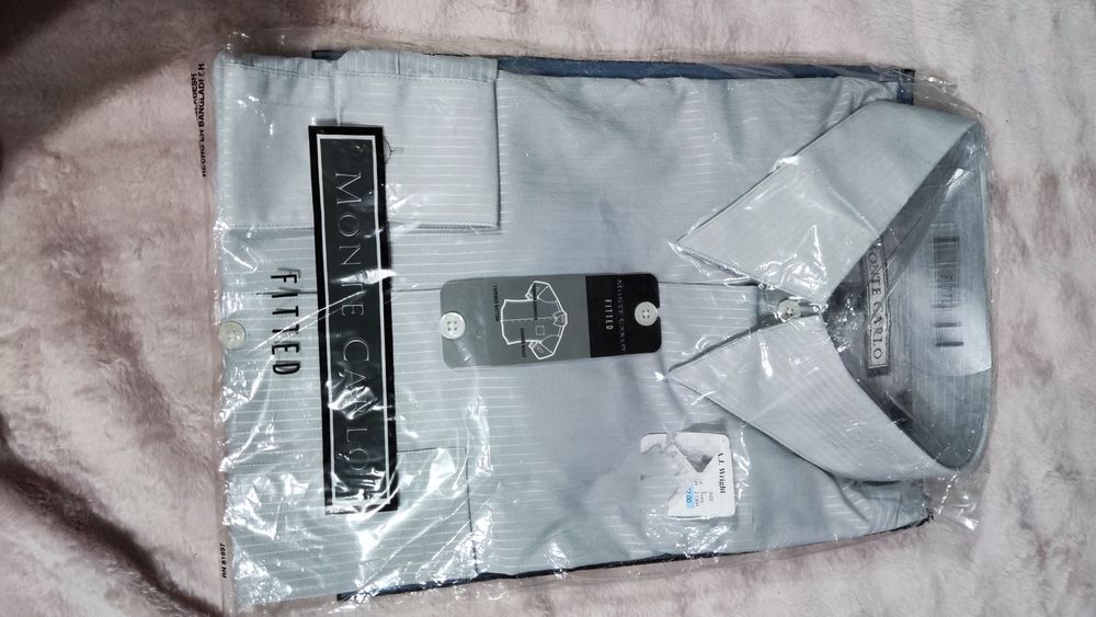 Koszula męska szara