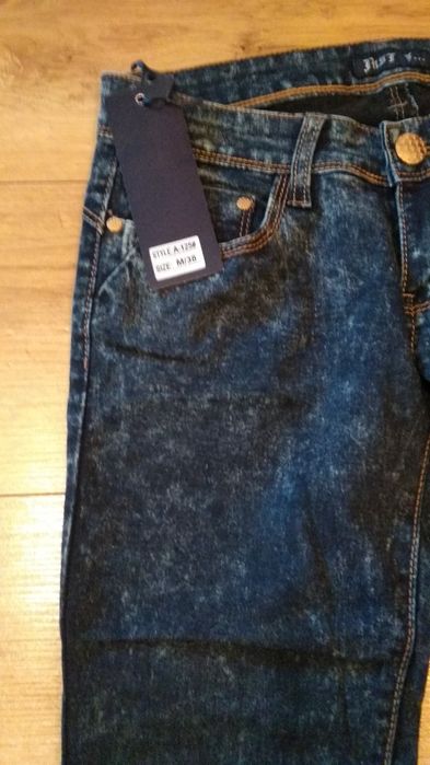 NOWE spodnie damskie jeansy rozmiar M 38
