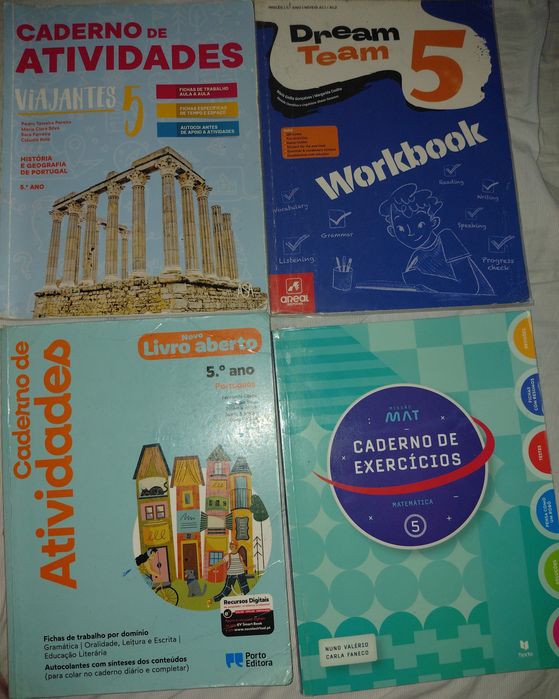 Livros de atividades 5 ano