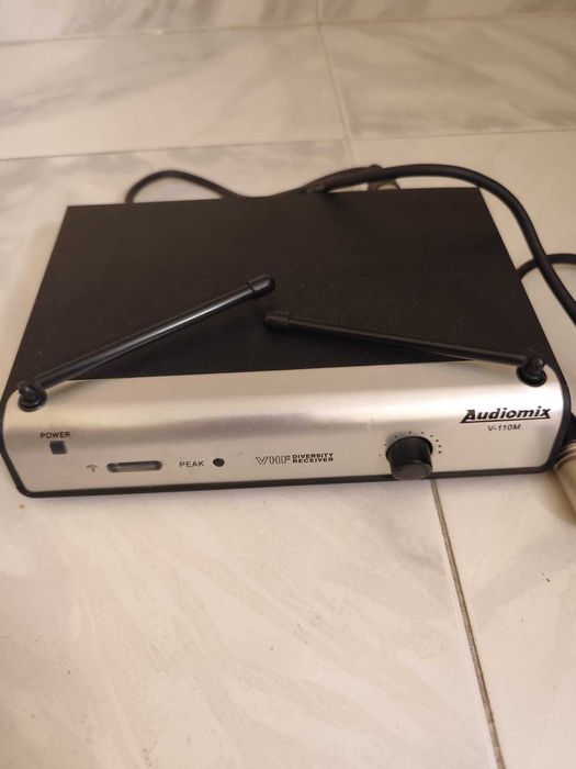 Amplificador Guitarra Acústica e Recetor