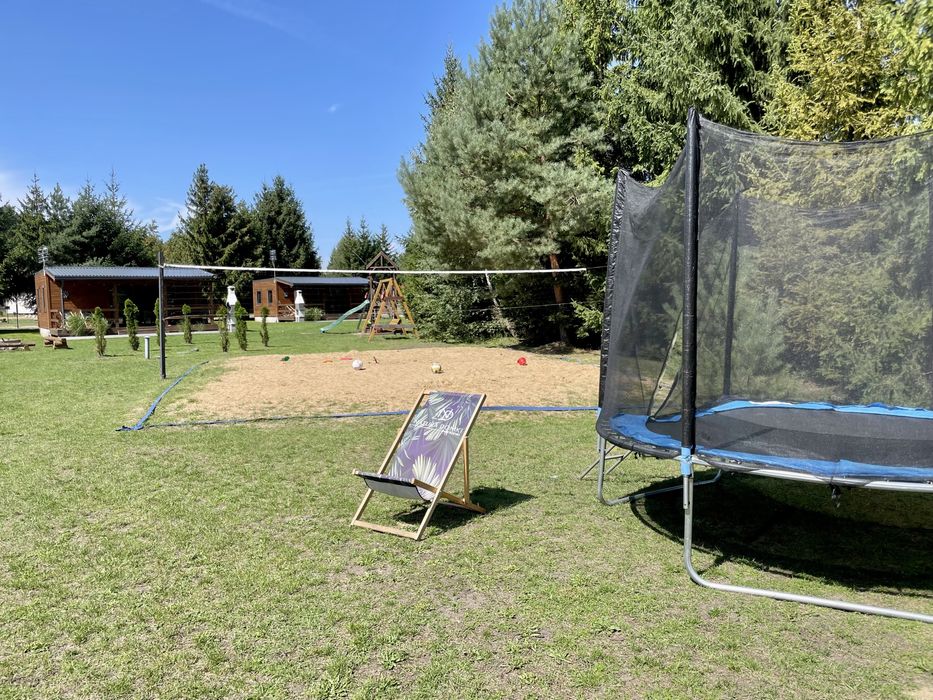 Nowoczesne domki nad jeziorem wynajem Anastazewo klimatyzacja 6 osób