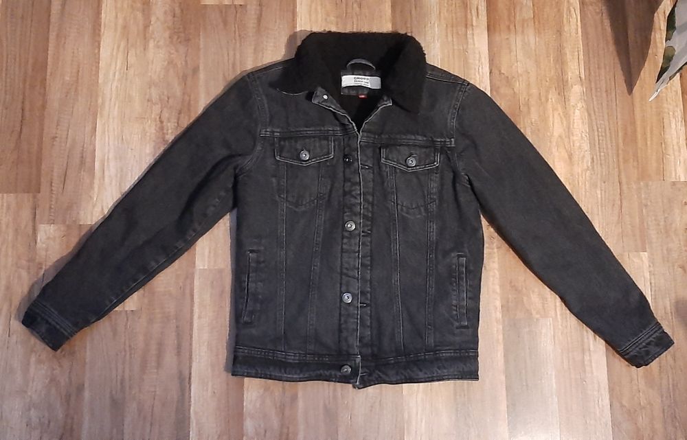 Jeansowa kurtka katana