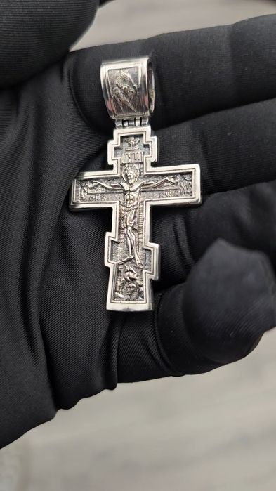 Срібний хрестик великий 15 грам