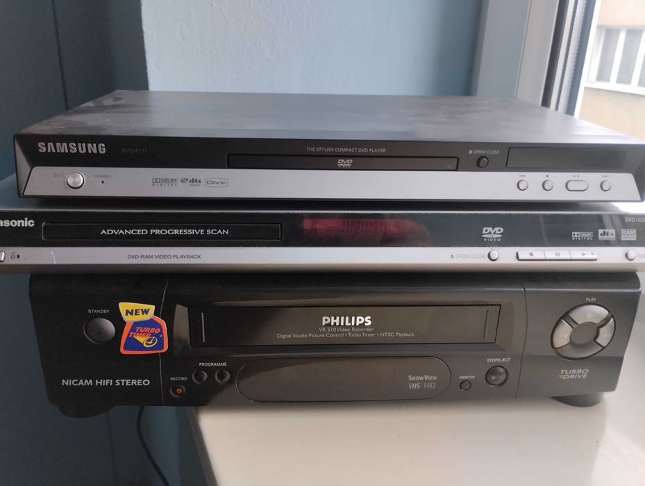 Posiadam do sprzedania DVD I magnetowid