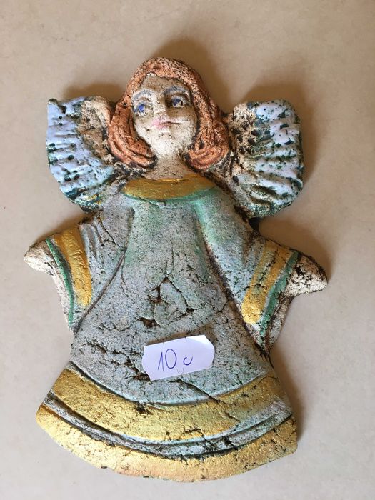 laleczka aniołek figurka ceramika