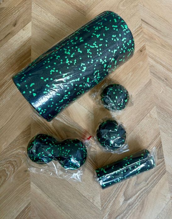 Zestaw Rollerów do Masażu 5w1 – Wałki, Duoball i Piłki EPP | nowy