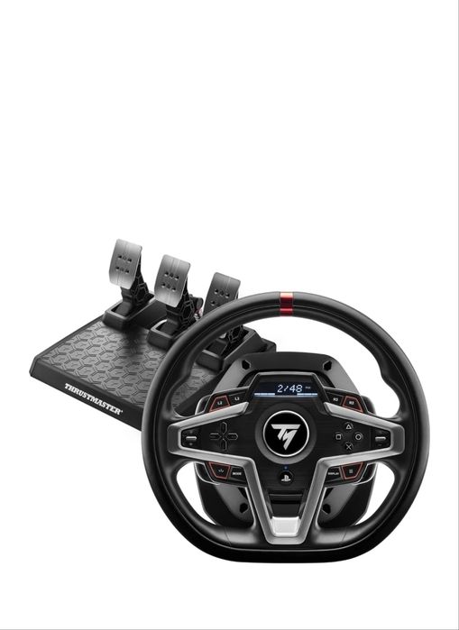 Voltante thrustmaster com pedais