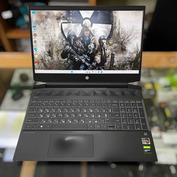 Ігровий ноутбук HP Pavilion Gaming 15• Ryzen 5•16GB•GTX 1650•SSD + HDD