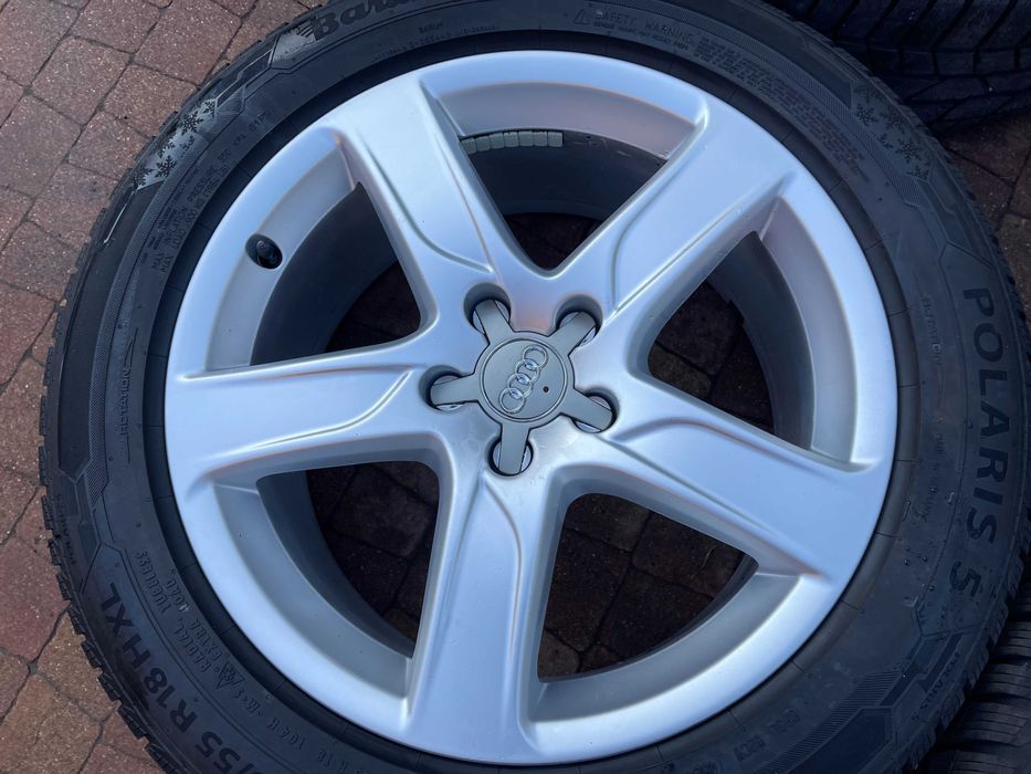 4055. Alufelgi 18" oryginalne Audi A6 C7 Q5 A4 B9 A8 8J ET41 5x112