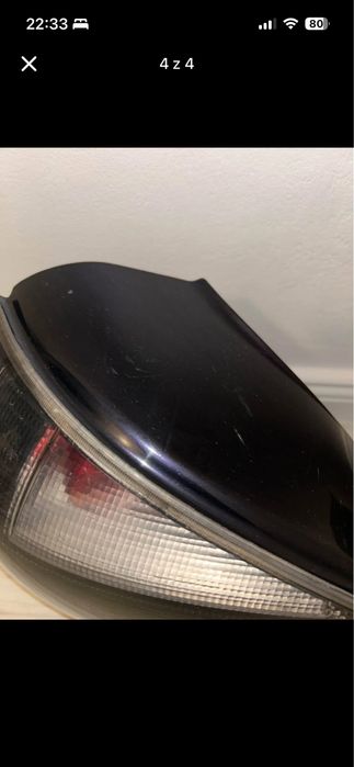 lampy treser black audi a3 8l